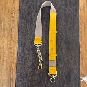 Chloe Cotton Canvas Leather Bag Strap